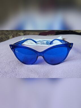Rainbow OPTX Cat Eye - Clarity Blue Sunglasses HTF